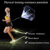 Resistance Parachute 57" Running Parachute, Speed Sprint Resistance Trainer for Kids/Adults, Improving Power Speed Sprint Fitness Agility Stamina Tool view 3
