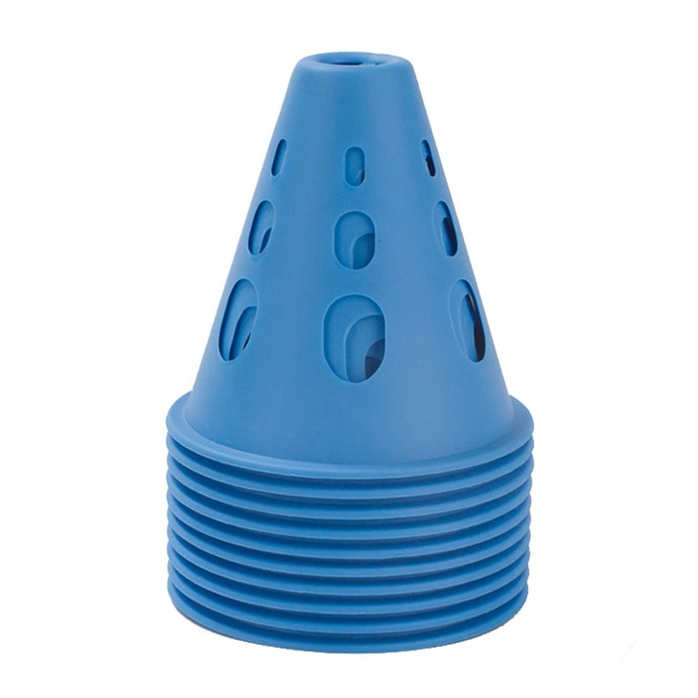 Agility Training Cone Plastic Sports Training Traffic Cones, Children's Football Roller Skating Training Agility Cone (Color : Blue, Size : 100pcs)