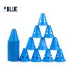 Agility Training Cone Plastic Sports Training Traffic Cones, Children's Football Roller Skating Training Agility Cone (Color : Blue, Size : 100pcs) view 4
