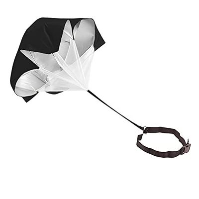 Resistance Parachute 57in Resistance Parachute, Unisex Speed Resistance Training Parachute Equipment, with Adjustable Belt Resistance Training Tool