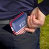 CRAFTSMAN GOLF Customized Name USA Star Red Stripes Blue Pu Leather Scorecard & Yardage Holder Cover (Embroidered Name) view 4