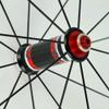 Touring Bike Wheelset 700C Cycling Rim Road Bike Wheel C/V Brake Bicycle 7-11speed Cassette Hubs Sealed Bearing 6 Pawls QR (Size : Green_700C) view 3