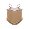 EQSJIU Tan Leotard Girls with Adjustable Straps Ballet Leotards for Girls Dance Undergarments Skin Colored Toddler Gymnastics Leotard Ballet Outfit Kids Bodysuit, Nude, Size 4-5T view 2