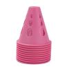 Agility Training Cone Soft Plastic Training Cone, Children's Football Roller Skating Agility Training Cone, Multifunctional Auxiliary Marking Cone (Color : Pink, Size : 40pcs) view 2