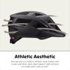Schwinn Halcyon ERT Bike Helmet for Adult Men Women, Ages 14 and Up, Can Fit Head Circumference 58-62cm, 19 Vents, Removeable Visor, Adjustable Fit, Large Black view 4