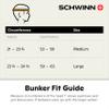 Schwinn Bunker ERT Bike Helmet for Adult Men Women, Can Fit Head Circumference 59-63cm, with 17 Air Vents, Pivoting Visor, & Adjustable Locking Strap, Large, Black view 2
