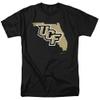 University of Central Florida UCF UCF Knights Official State Shape Unisex Adult T Shirt,State Shape, X-Large view 1
