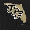 University of Central Florida UCF UCF Knights Official State Shape Unisex Adult T Shirt,State Shape, X-Large view 2