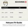 Schwinn Halcyon ERT Bike Helmet for Adult Men Women, Ages 14 and Up, Can Fit Head Circumference 58-62cm, 19 Vents, Removeable Visor, Adjustable Fit, Large Red view 2