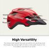 Schwinn Yahara ERT Bike Helmet for Adult Men Women Ages 14 and Up, Can Fit Head Circumference 58-62 cm, 14 Vents, Removable Visor, Adjustable Fit, Large Red view 4