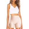XMSM Women's Shapewear Shorts Padded Seamless Body Shaper Hip Enhancer Firm Compression Thigh Slimmer Underwear (Color : Nude, Size : Large) view 2