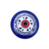 AlveyTech 76 mm Wheels for the Razor FlashRider 360 and RipRider 360 (Set of 2) - Durable Purple Wheel with White Hub with ABEC Bearings, Replacement Drift Kart and Scooter Wheel Parts, DIY Install view 2