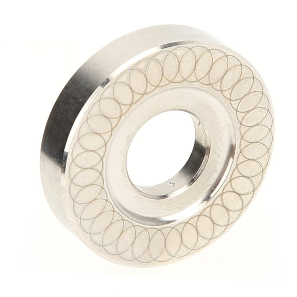 01 Billiards Balance, Light Weight Stainless Steel Balance with Stainless Steel Material for Most People for Billiard Training Practice(5/16 Tooth Club Middle Wheel Balance Ring (10g))