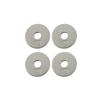 Ader Hollow E-Z Curl 1" Bar w/ 4 pcs of 1.25lb + 2.5lb Gray 1" Standard Weight Plates view 3
