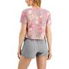 Ideology Womens Cropped Tie-Dye T-Shirt Pink XL view 2