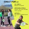 Big Dill Pickleball Infinity Pickleball Paddles Set of 2 USAPA Approved Pickleball Paddle Set | 2 Fiberglass Paddles with Covers, 2 Outdoor Pickleball Balls & Bag for Pickle Ball Paddle Set view 3