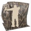 Browning Envy Tall Tent Hunting Blind Featuring 180 Degree Windows with Shoot Through Mesh and Silent Open, Silent Magnetic Door System, and Brush Loops, Realtree Excape view 3