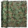 BcofoA Military Jungle Camo Netting, Camouflage Sunscreen net, Hunting Blind, Bulk roll, mesh, Sunshade, Camping, Outdoor. (Size : 1.5Mx8M(4.9ftx26.2ft)) view 1