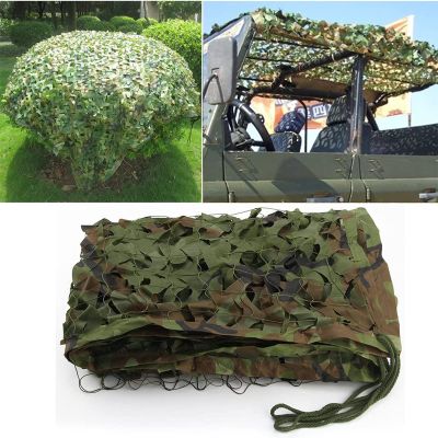 BcofoA Jungle Camouflage nets, Military Sunscreen Camo Netting, Camping and Hunting Garden Decoration, car Concealment, Light and Durable. (Size : 1.5Mx8M(4.9ftx26.2ft))