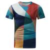 ITISME Mens Casual Fashion Round Neck Long Sleeve Tshirts Retro 3D Printed T Shirts Funny Graphic Hip Hop Tees Shirt Lightweight Affordable Streetwear Autumn Winter Undershirt Tops view 3