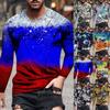 ITISME Mens Casual Fashion Round Neck Short Sleeve Tshirts Retro 3D Printed T Shirts Funny Graphic Hip Hop Tees Shirt Lightweight Affordable Streetwear Stylish Summer Undershirt Tops view 3