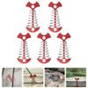 5pcs Ground Pile Rope Buckles Fishbone Fixing Buckles Tent Rope for Camping Car Tent view 3