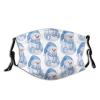 LALLRI Christmas Snowman Face Mask Reusable Washable Scarf Fashion Balaclava for adult view 2