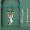 Pull Up Bars Portable Pull-up bar-no Screws, 95-115cm Adjustable Fitness Horizontal bar Set, Home Fitness Equipment for Adults and Children view 3