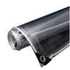 FUFU Roller Shade Blind Transparent Waterproof Tarpaulin, Glass Clear Tarpaulin, Heavy Duty Outdoor Fishing Camping Ground Sheet Cover 0.55mm Thickness,650g / m2 view 2