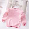 Girls Sweater Autumn Winter Baby Sweaters Children Pullover Colored Balls Toddler Jumper Top Kids Clothes Dark Blue 3T view 3