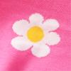 Yiqinyuan Autumn Baby Girls Sweaters Thick Warm Flower Kids Pullover Bottoming Clothes Children's Knitwear Fashion Sweater Pink 4T view 3