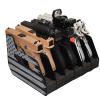 BSTTEK 6X Standard Pistol Rack, Revolver Holder for Gun Safe Cabinet Storage, Handgun Stand Organizer Accessories with Moisture&Scratch Resistance Function view 3