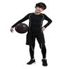 Echinodon Boys Base Layer Set Kids Sport Quick Dry Compression Underwear Tights Leggings Thermal Set Grey 26 view 2