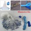 TFCFL Fishing Net Cast Net for Fishing with Steel Sinker Durable Large Casting Net for Bait Trap Dense Mesh Size Freshwater Saltwater Fishing Net with Thickened Hand Strap view 3