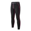 Echinodon Kids Thermal Base Layer Set Boys Girls Quick Dry Compression Top and Leggings Underwear Athletic Tights Set Rose Red S view 3