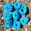 Large Edgy Holds Climbing Pack of 8 Bolt-on Holds (red) view 1