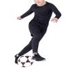 Echinodon Kids Thermal Base Layer Set Boys Girls Quick Dry Compression Top and Leggings Underwear Athletic Tights Set Black 24 view 2