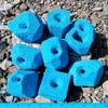 Large Edgy Holds Climbing Pack of 8 Bolt-on Holds (Blue) view 3