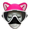 BRLUCKY Scuba Diving Headband Pink Cat Kitty 2mm Neoprene Wetsuit Hood for Women Youth Head Cover Dive Cap Surfing Thermal Hair Band Kayaking Snorkeling Swimming Sailing Canoeing Water Sports view 1
