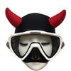 BRLUCKY Scuba Diving Headband Devil 2mm Neoprene Wetsuit Hood for Women Youth Scuba Head Cover Dive Cap Surfing Thermal Hair Band for Kayaking Snorkeling Swimming Sailing Canoeing Water Sports view 1