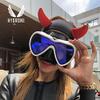 BRLUCKY Scuba Diving Headband Devil 2mm Neoprene Wetsuit Hood for Women Youth Scuba Head Cover Dive Cap Surfing Thermal Hair Band for Kayaking Snorkeling Swimming Sailing Canoeing Water Sports view 4