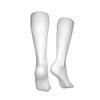 Austin Funny Compression Socks Women and Men,Brick Wall Textured Grungy Image Painted In Texas Flag And Rainbow Colors Design,Best for Circulation,Running,Athletic,Nurse,TravelMulticolor- 19.8 inch view 3