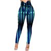 African Print Trousers Fashion Women Ankara High Waist Long Pants with Bowtie Dashiki Clothing Attire 650 L view 1
