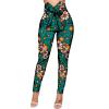 African Print Trousers Fashion Women Ankara High Waist Long Pants with Bowtie Dashiki Clothing Attire 650 L view 2