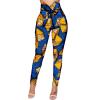 African Print Trousers Fashion Women Ankara High Waist Long Pants with Bowtie Dashiki Clothing Attire 650 L view 3