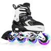 Nattork Adjustable Inline Skates for Kids,Boys Girls Roller Skates with Light up Wheels view 1