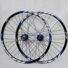 Bikes Bike Wheelset 26/27.5/29 Inch Quick Release Bicycle Front & Rear Wheel Disc Brake Cycling Wheels Double Wall Rims 32 Hole 7-11 Speed Cassette (Size : Blue_29inch) view 1