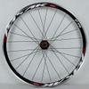 700C Road Bike Rim Superlight Racing Wheelset Disc/V Brake Bicycle Wheel 7-11speed Cassette Sealed Bearing Hub 6T QR 1700g (Size : Red_700c) view 3
