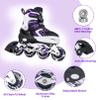 Nattork Adjustable Inline Skates for Kids,Boys Girls Roller Skates with Light up Wheels view 4