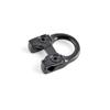 ZSHJGJR 2pcs Archery Compound Bow D Loop Metal D Ring Hunting Shooting Target Accessories Release with Screwdriver Hunting Accessories Assist Applicable to Any Spreader (Black) view 3